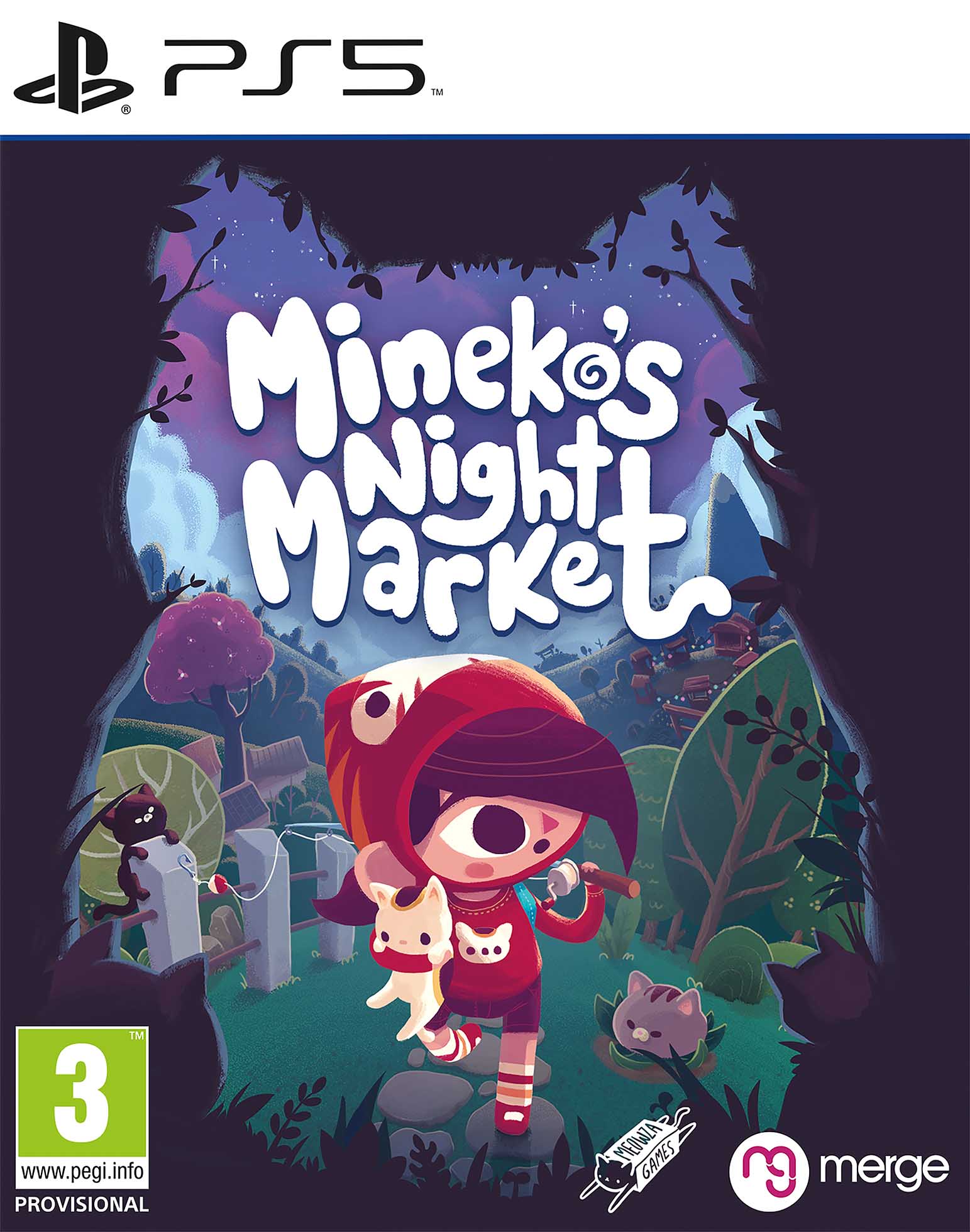 Mineko's Night Market (PS5), Meowza Games, Merge Games