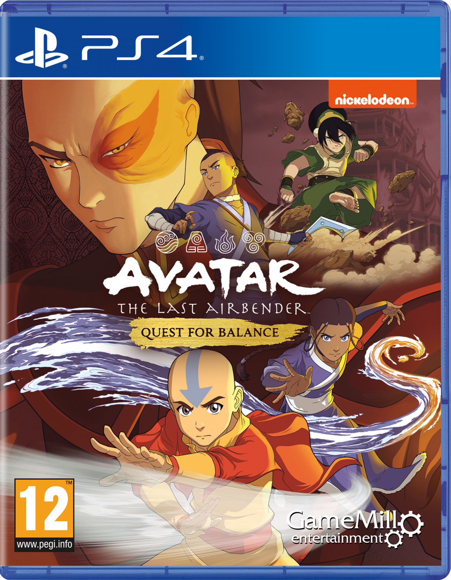 Avatar The Last Airbender: Quest for Balance (PS4), GameMill Entertainment