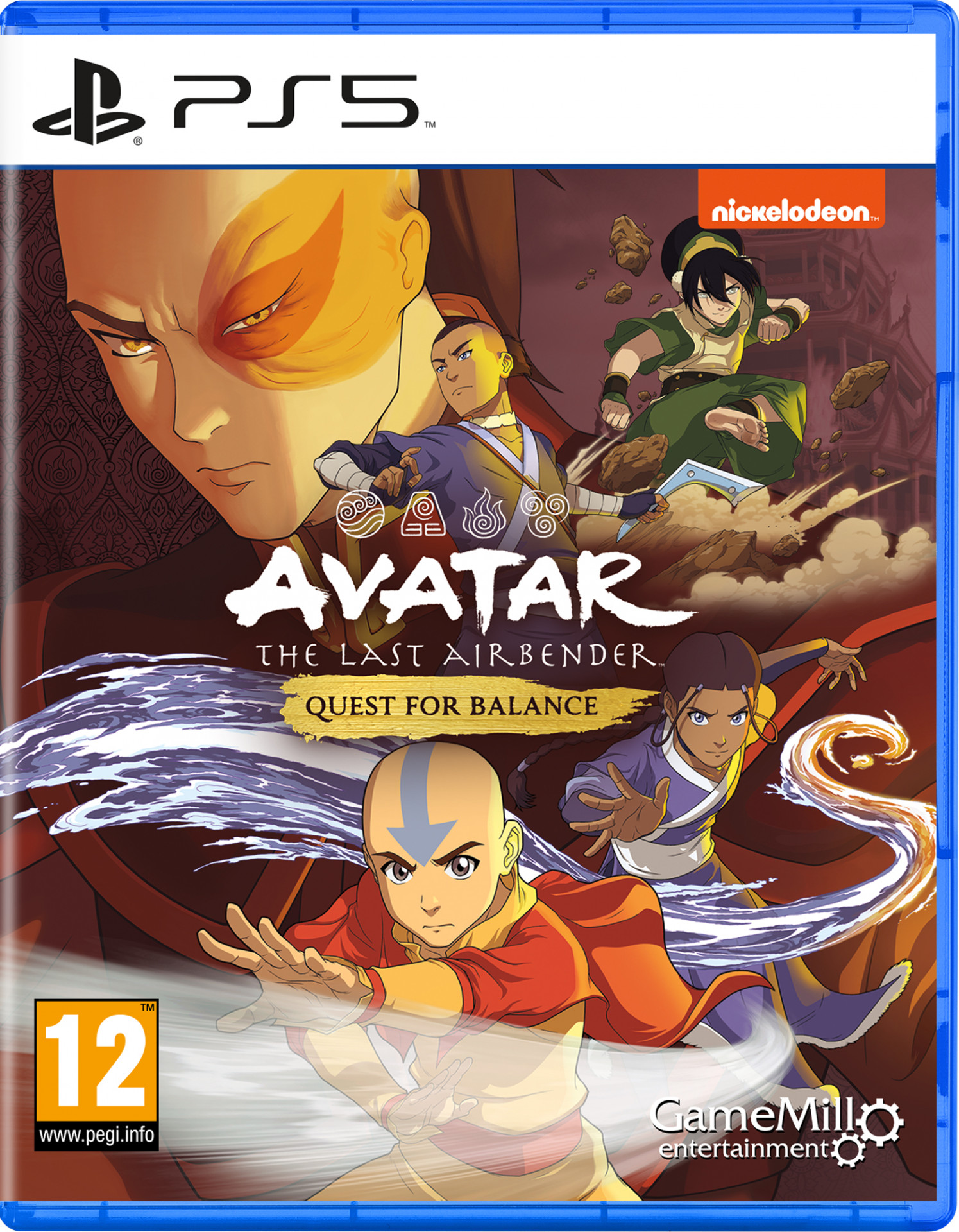 Avatar The Last Airbender: Quest for Balance (PS5), GameMill Entertainment