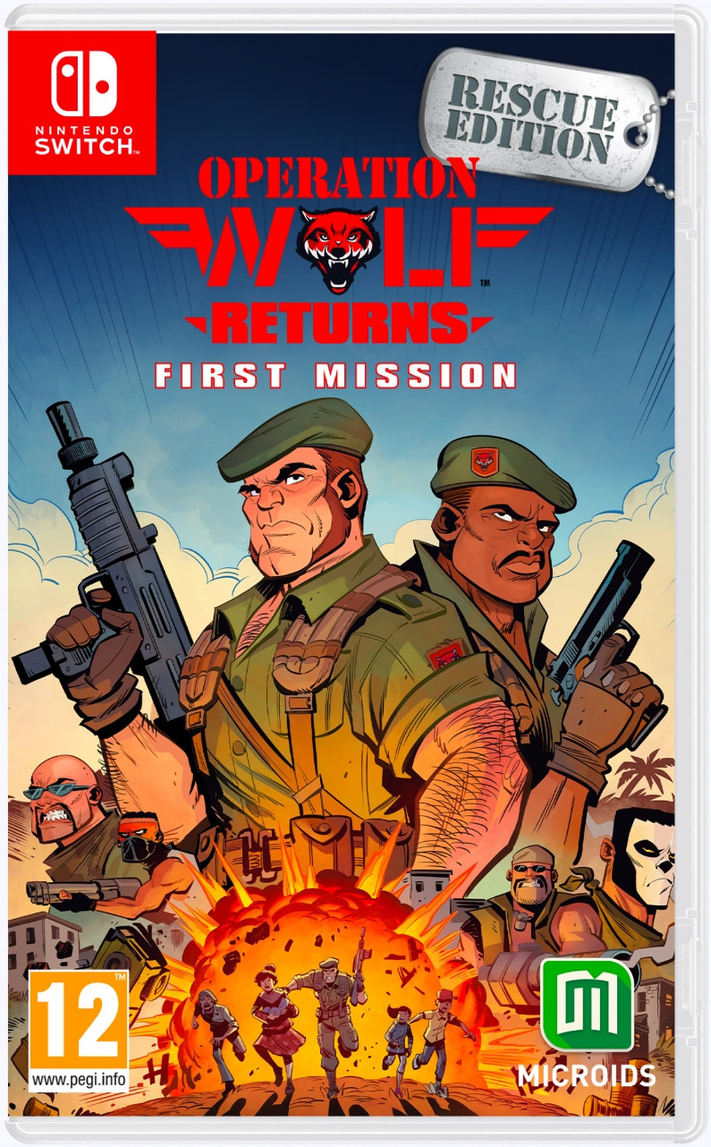Operation Wolf Returns: First Mission - Rescue Edition (Switch), Microids