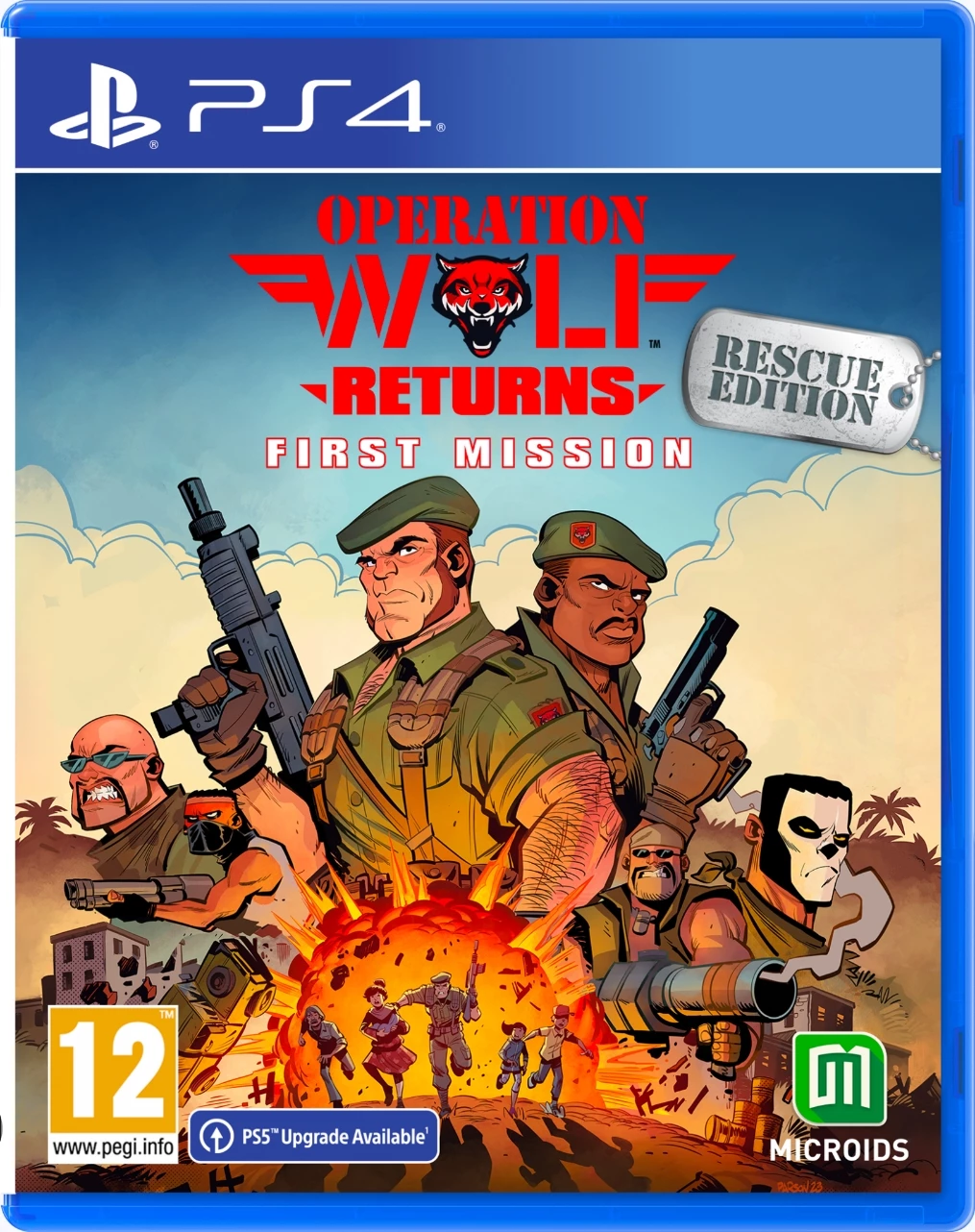 Operation Wolf Returns: First Mission - Rescue Edition (PS4), Microids