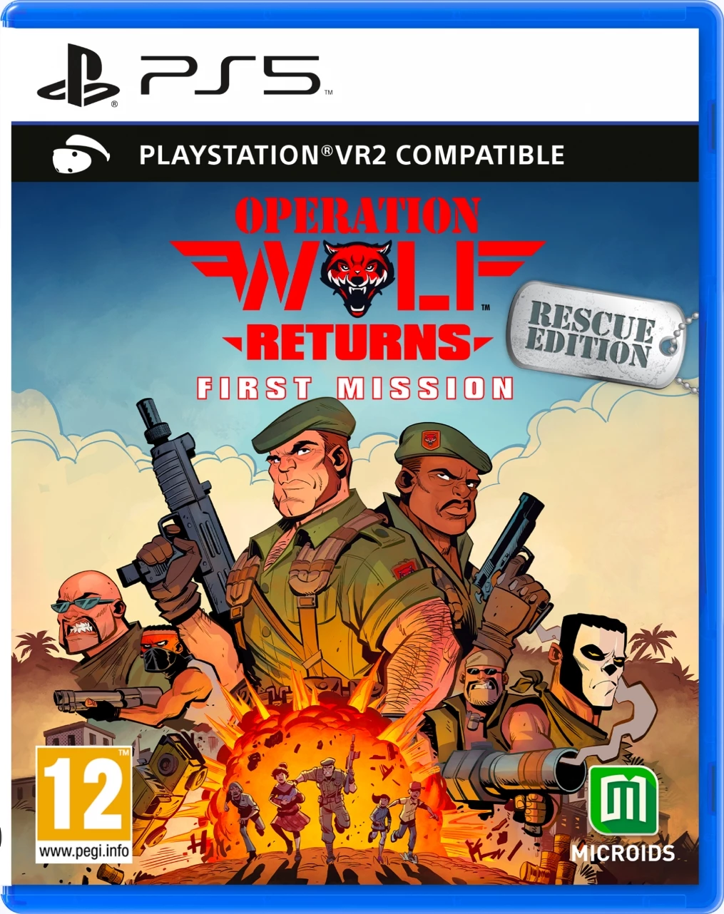 Operation Wolf Returns: First Mission - Rescue Edition (PS5), Microids