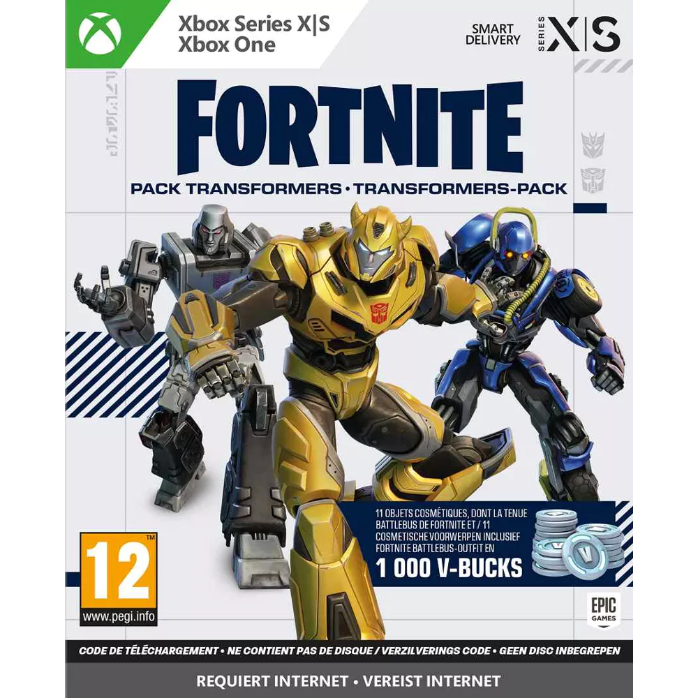 Fortnite - Transformers Pack (Code in Box) (Xbox One), Epic Games
