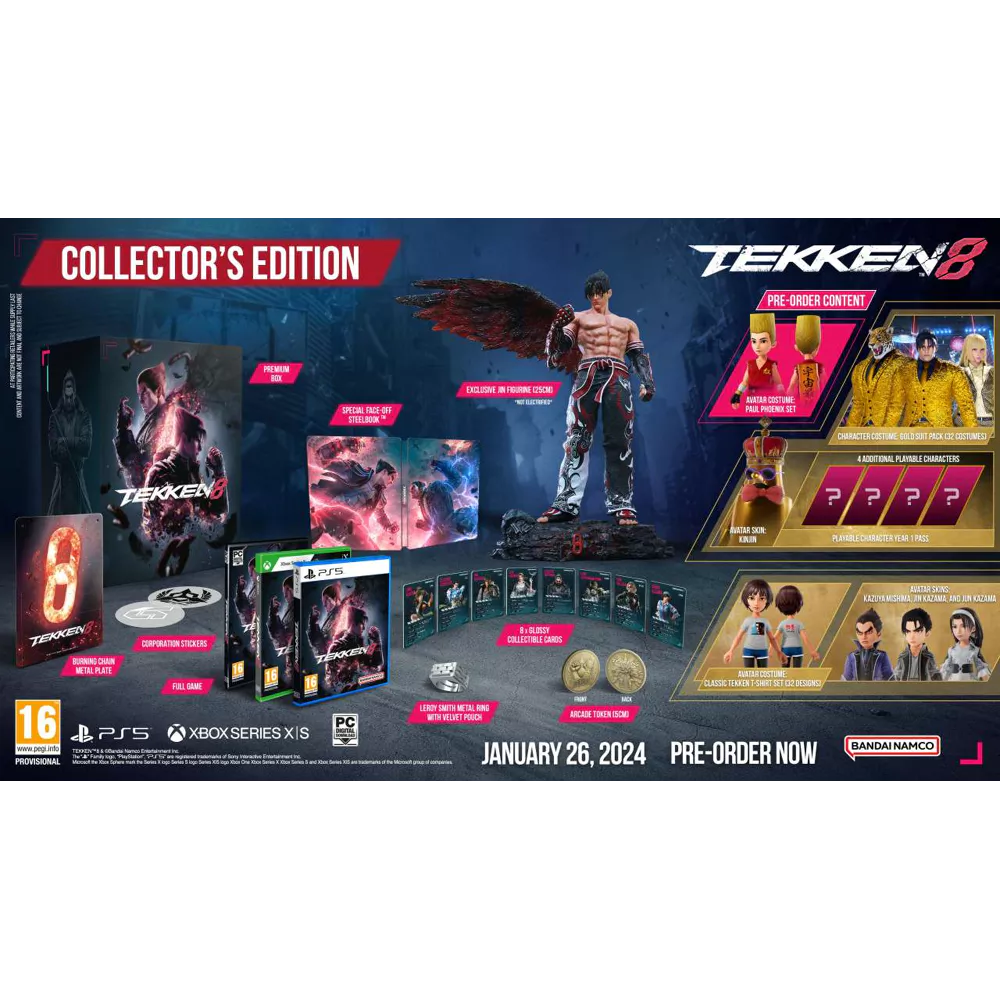 Tekken 8 - Collector's Edition (PC), Bandai Namco