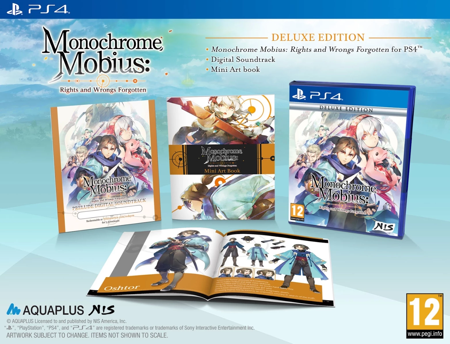 Monochrome Mobius: Rights and Wrongs Forgotten - Deluxe Edition (PS4), NIS America