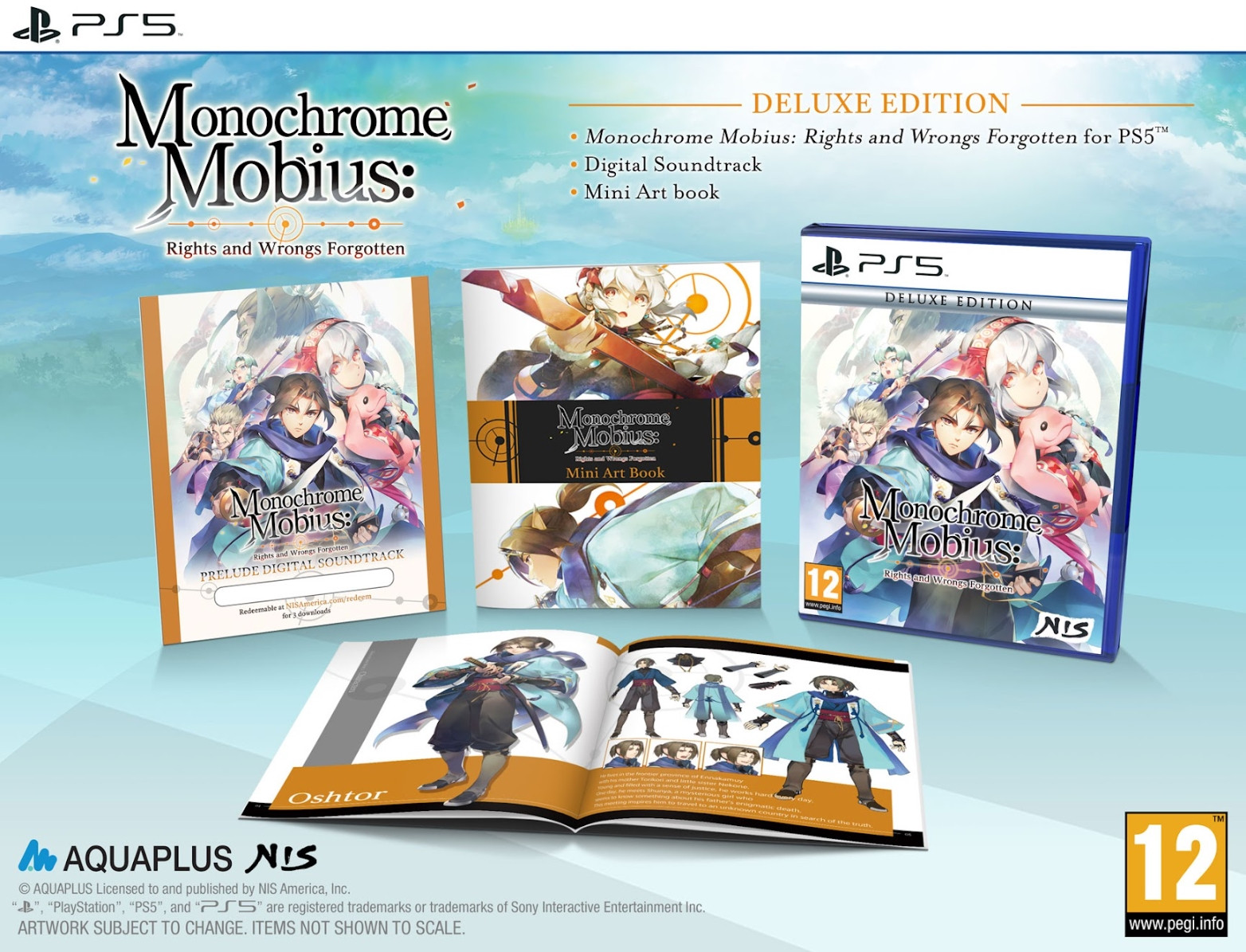 Monochrome Mobius: Rights and Wrongs Forgotten - Deluxe Edition (PS5), NIS America