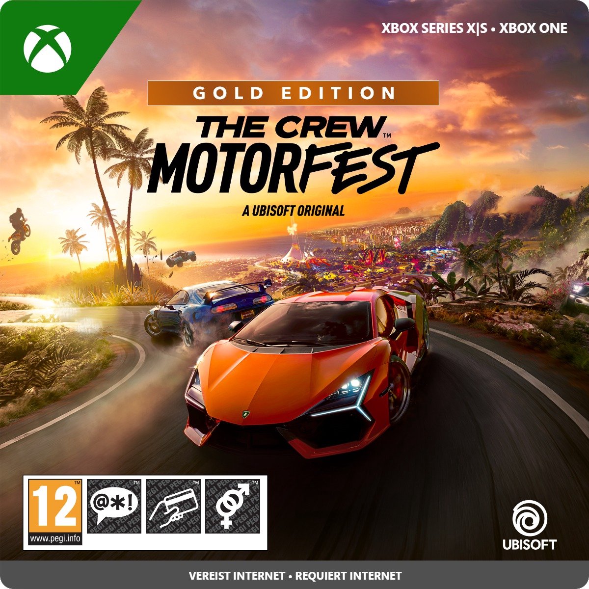 The Crew: Motorfest - Gold Edition (Xbox One Download) (Xbox One), Ubisoft