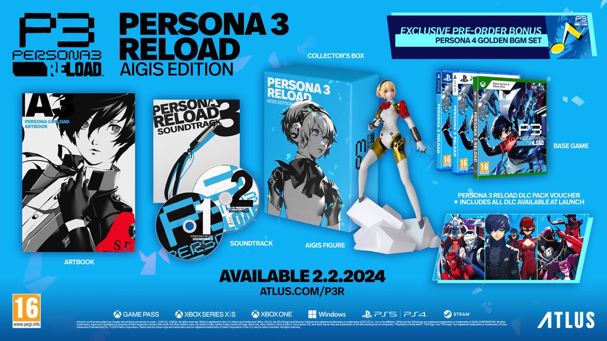 Persona 3: Reload - AIGIS Edition (Xbox Series X), Atlus