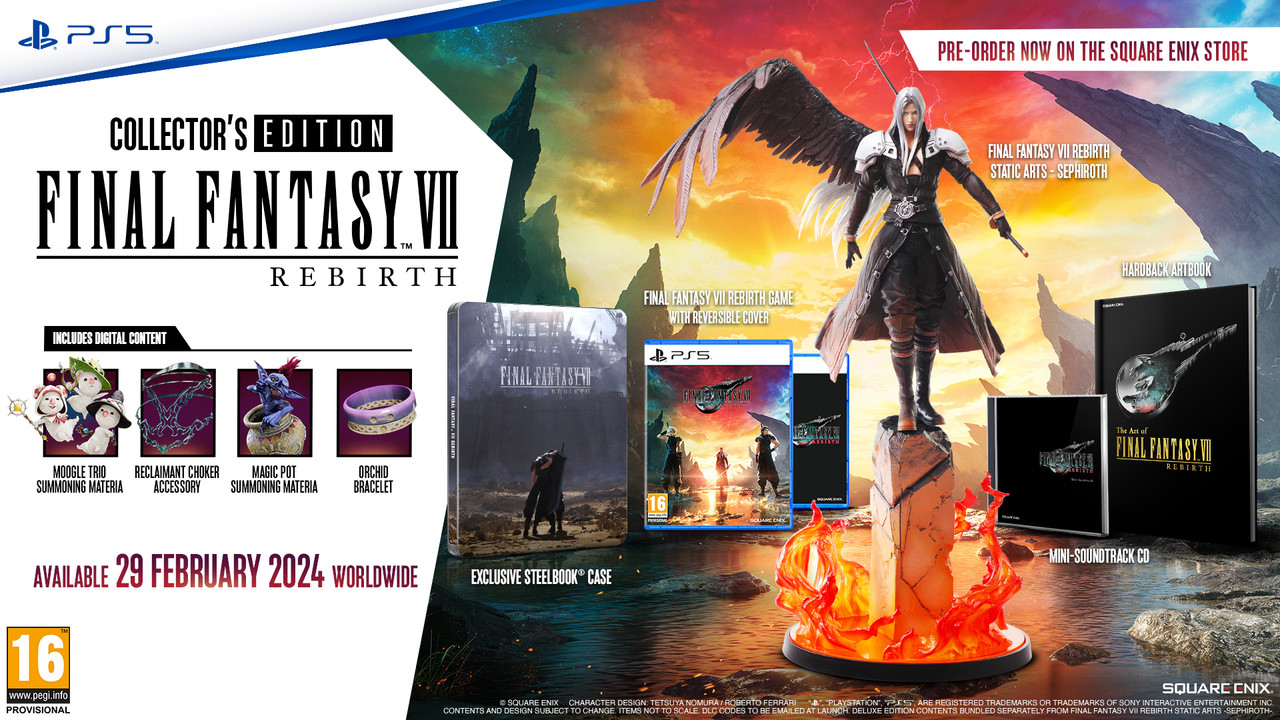Final Fantasy VII Rebirth - Collector's Edition (PS5), Square Enix