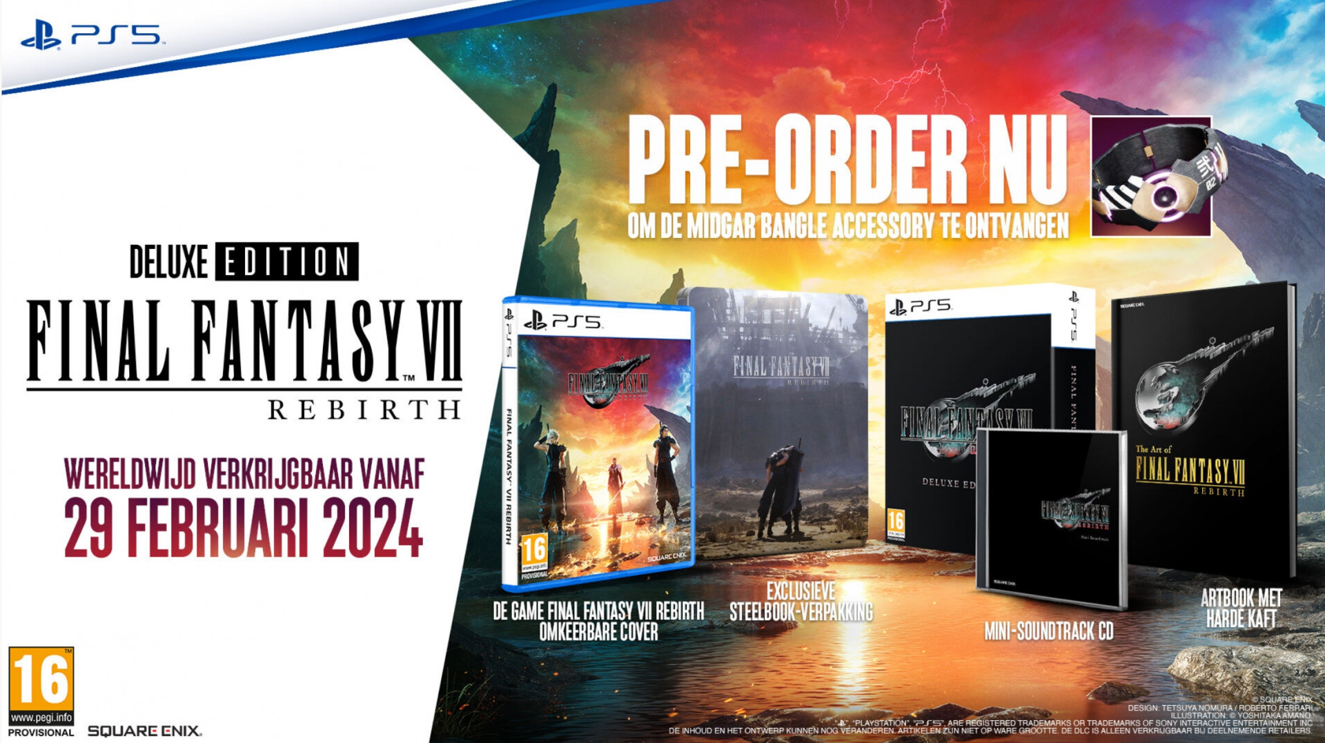 Final Fantasy VII Rebirth - Deluxe Edition (PS5), Square Enix