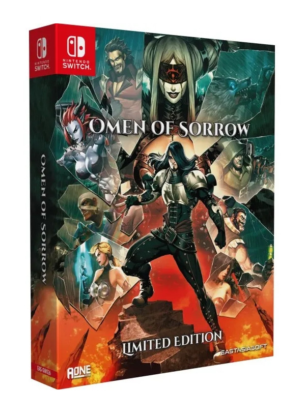 Omen of Sorrow - Limited Edition (Asia Import) (Switch), EastAsiaSoft
