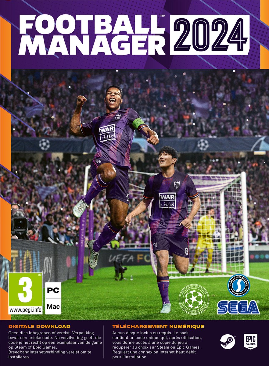 Football Manager 2024 (PC), SEGA
