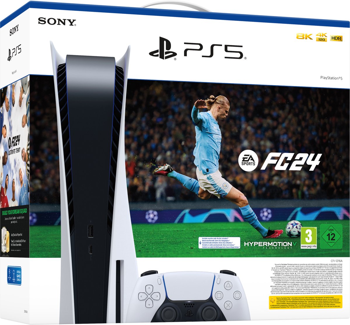 PlayStation 5 Console + EA Sports FC 24 (Downloadcode)