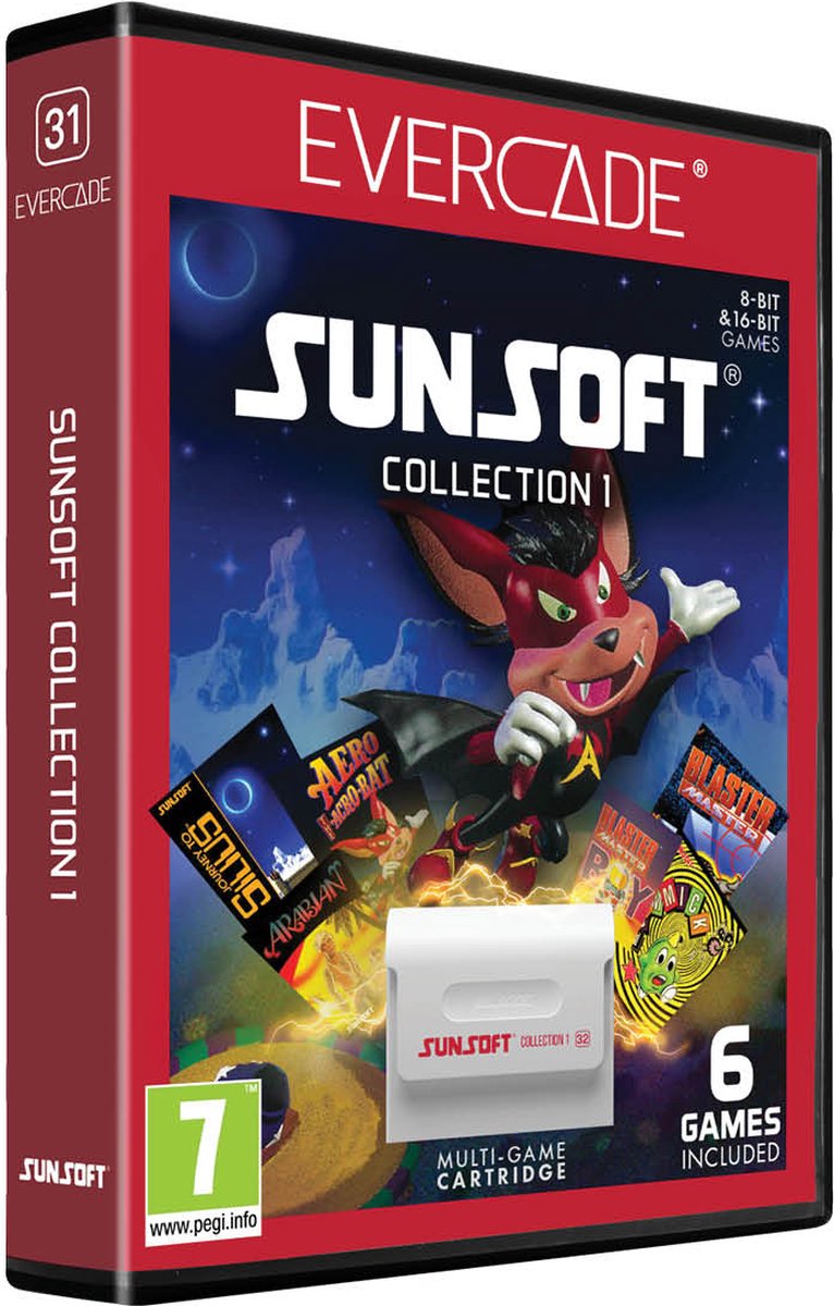 Evercade Sunsoft - Collection 1 (6 Games) (hardware), Evercade