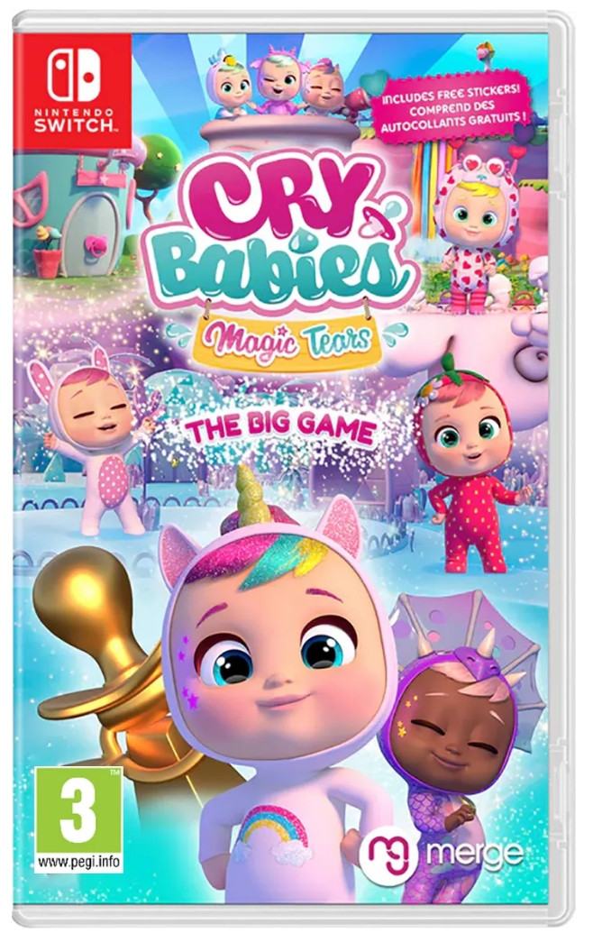 Cry Babies Magic Tears: The Big Game (Switch), Merge Games