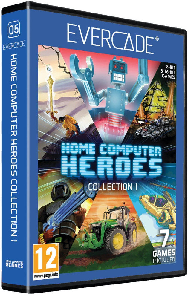 Evercade - Home Computer Heroes - Cartridge 1 (hardware), Evercade