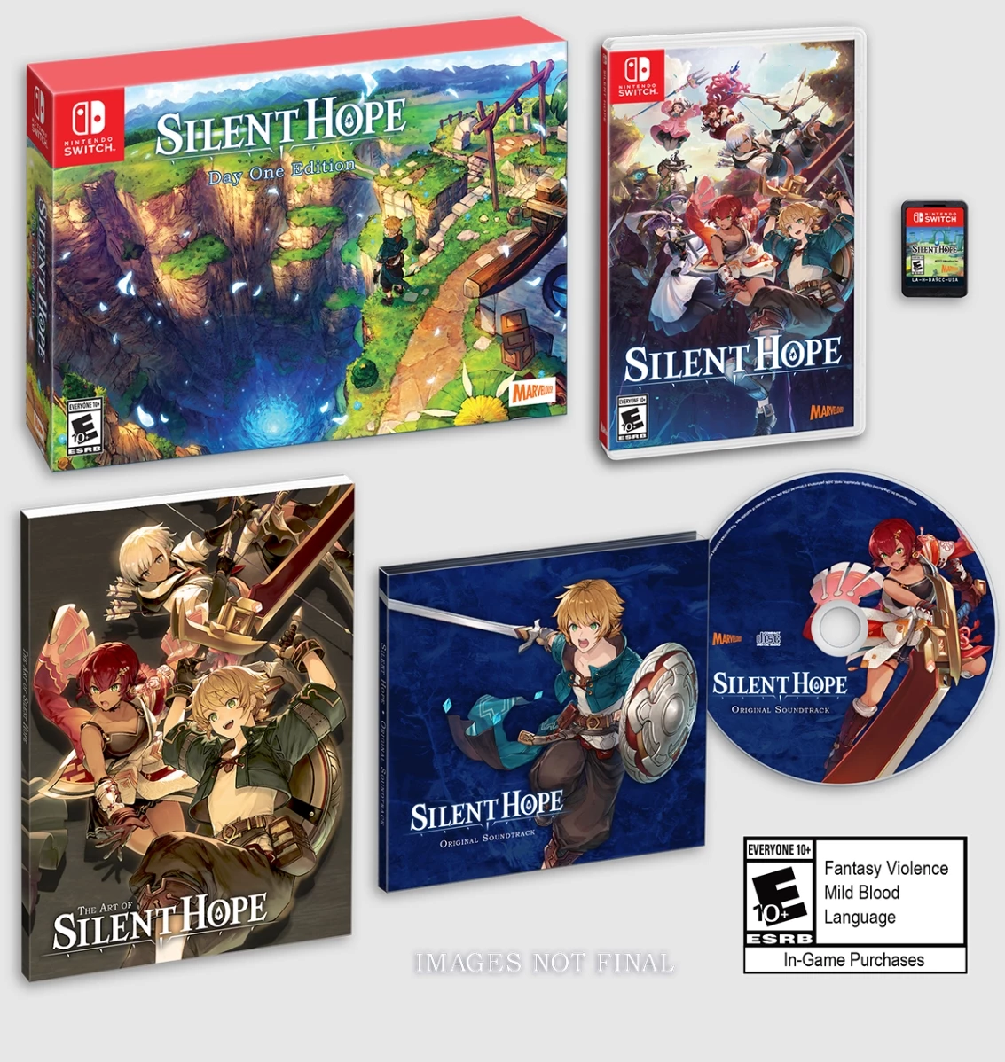 Silent Hope - Day One Edition (USA Import) (Switch), Marvelous