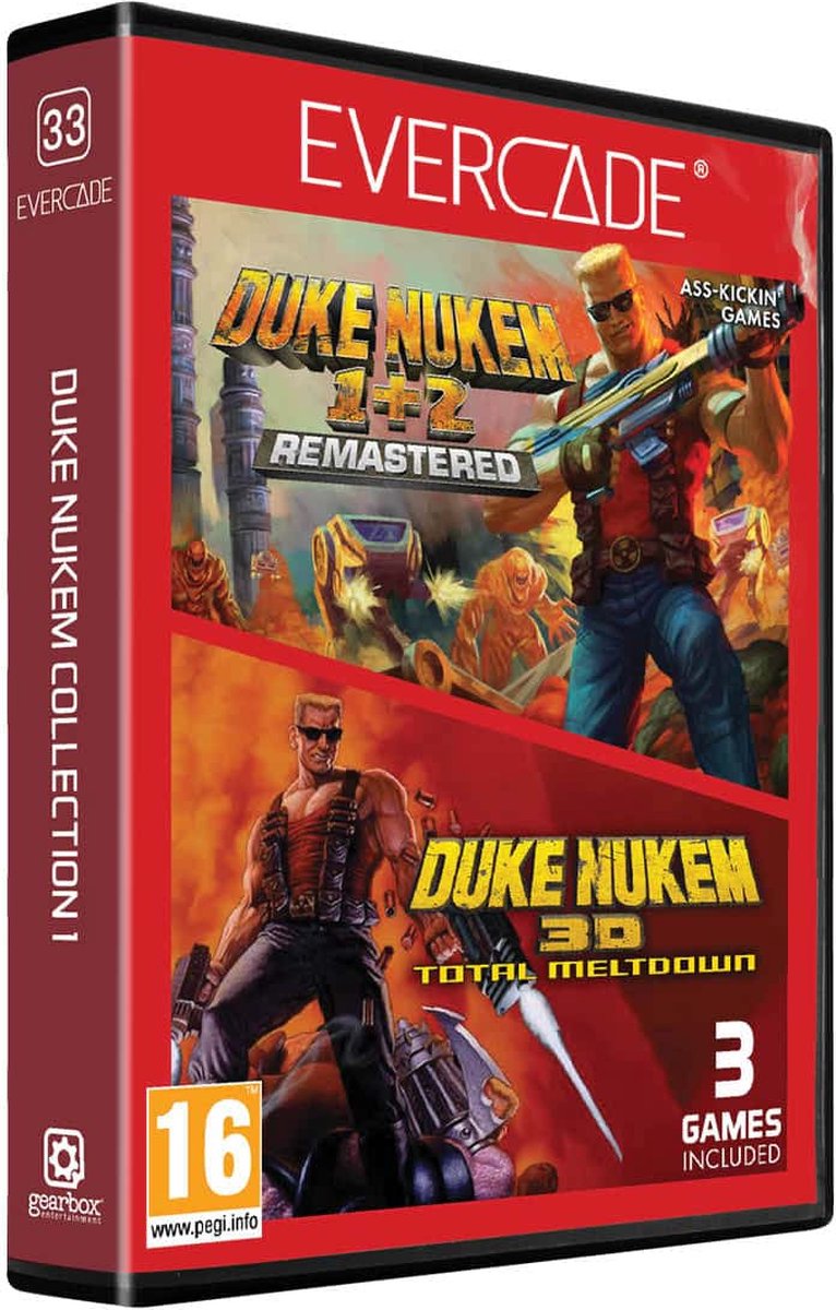Evercade - Duke Nukem Collection 1 (hardware), Evercade