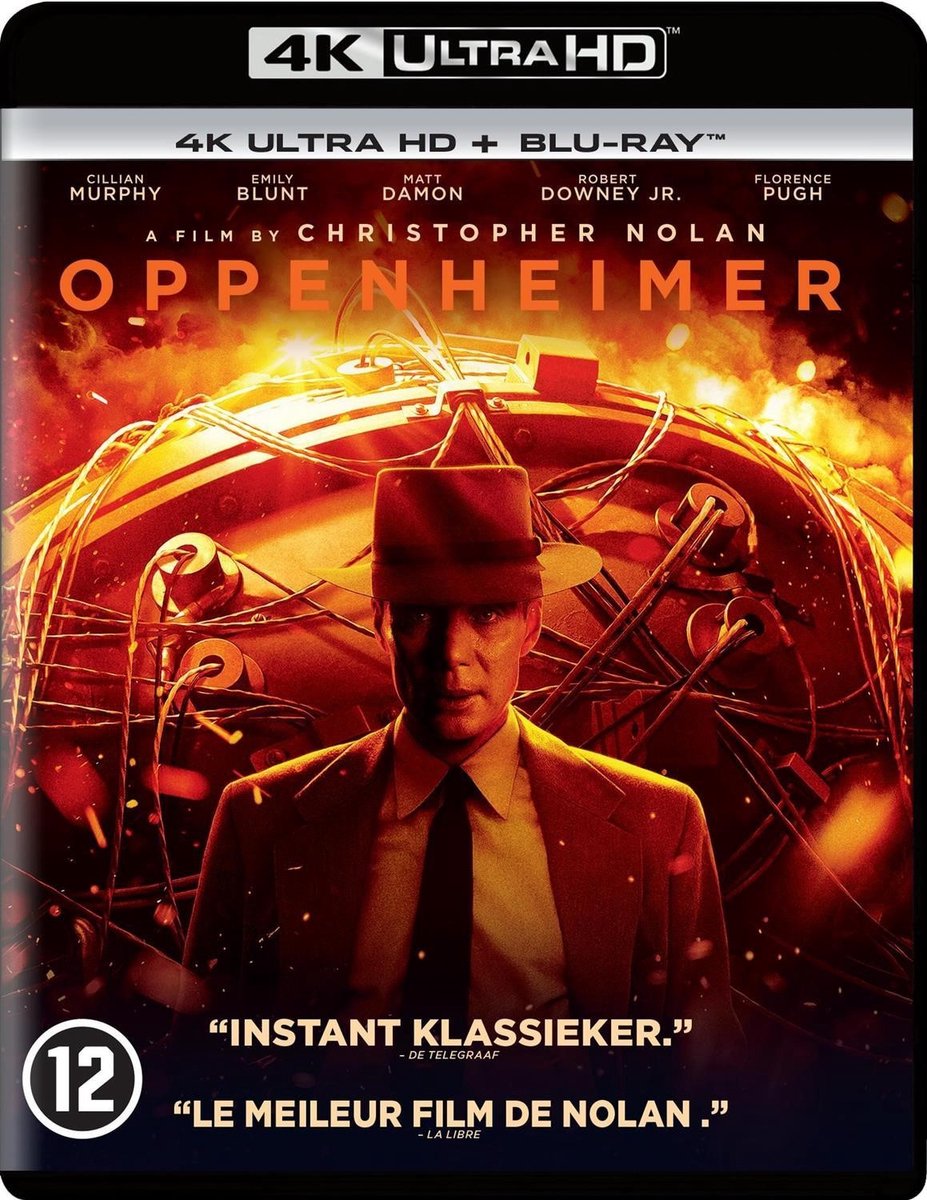 Oppenheimer (4K Ultra HD) (Blu-ray), Christopher Nolan