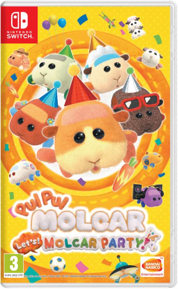 Pui Pui Molcar: Let's! Molcar Party! (Switch), Bandai Namco