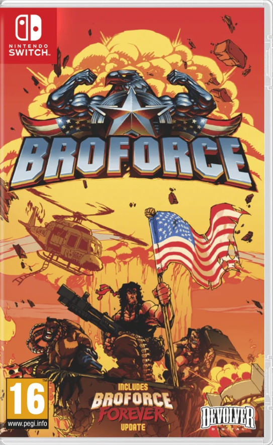Broforce (Switch), Devolver Digital