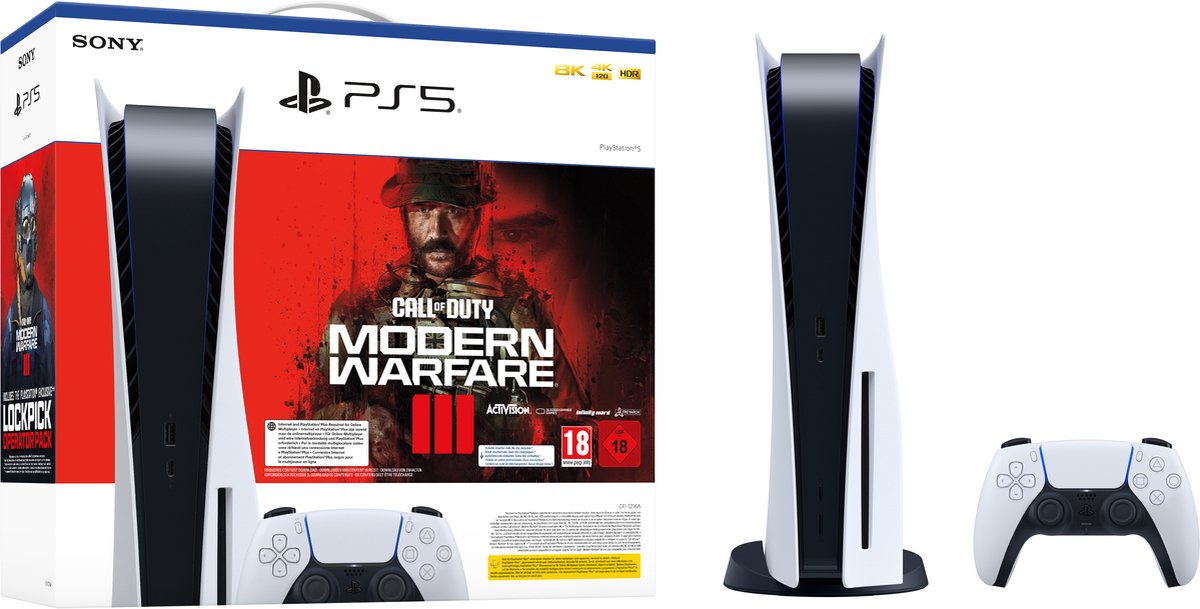 PlayStation 5 Console + Call of Duty: Modern Warfare III (PS5), Sony