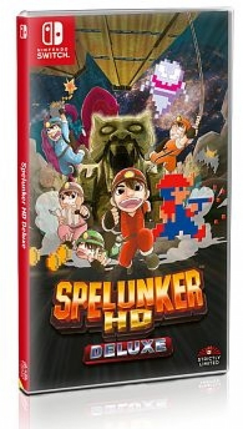 Spelunker HD Deluxe (Strictly Limited) (Switch), Strictly Limited Games