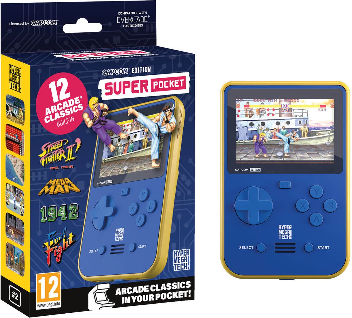 Super Pocket Gaming Handheld - Capcom Edition (hardware), HyperMegaTech