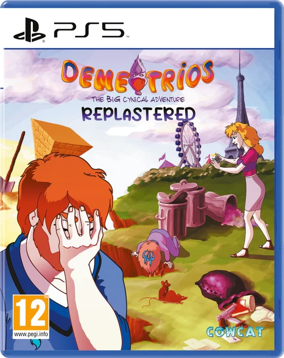 Demetrios: The BIG Cynical Adventure - Replastered (PS5), Red Art Games, Cowcat