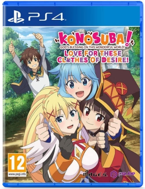 KonoSuba: God's Blessing on this Wonderful World! Love For These Clothes Of Desire! (PS4), Pqube