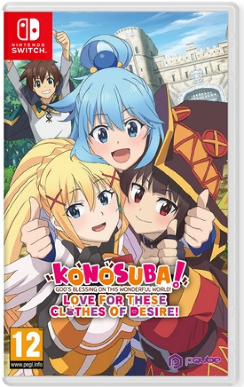 KonoSuba: God's Blessing on this Wonderful World! Love For These Clothes Of Desire! (Switch), Pqube