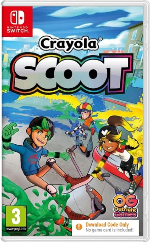 Crayola Scoot (Code in a Box) (Switch), Outright Games