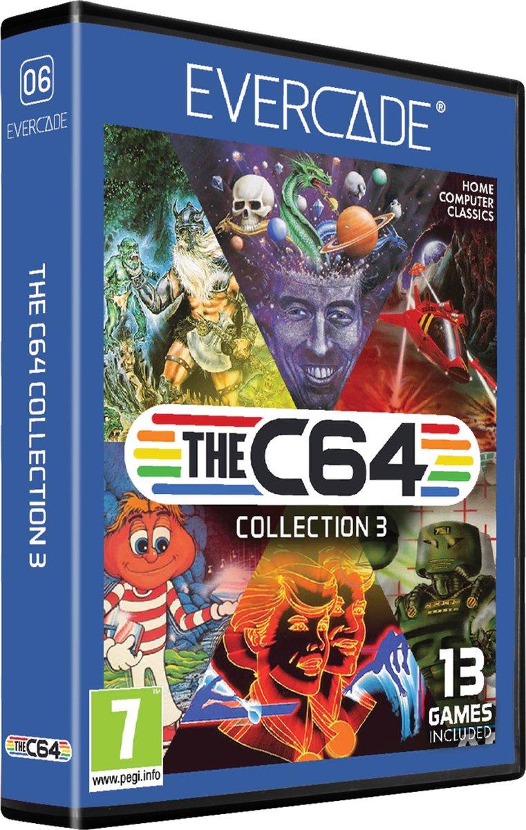 Evercade C64 Home Computer Classics - Cartridge 3 (hardware), Evercade