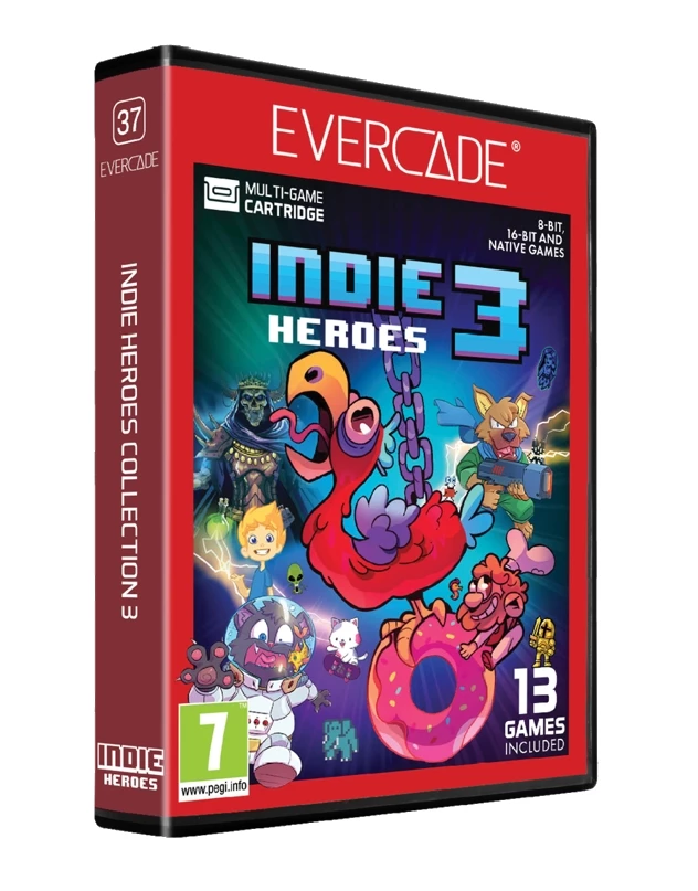 Evercade Indie Heroes Collection 3 (hardware), Evercade