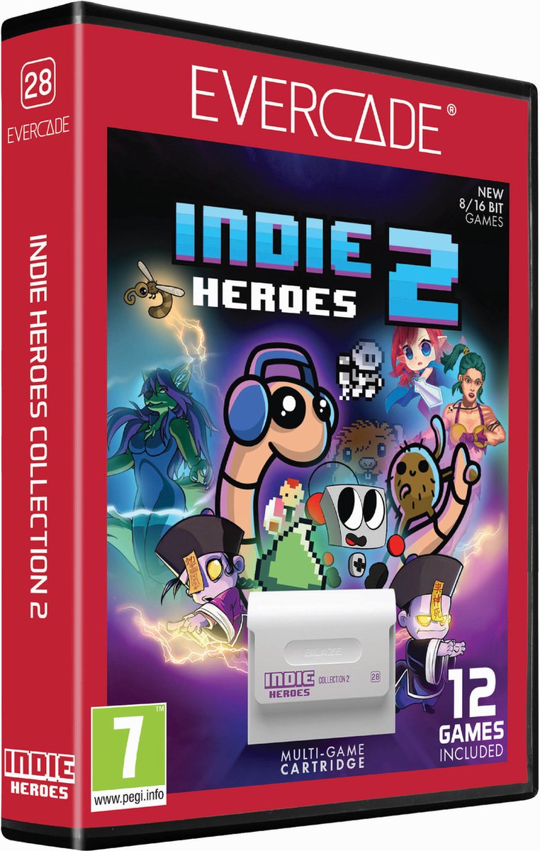 Evercade Indie Heroes Collection 2 (hardware), Evercade