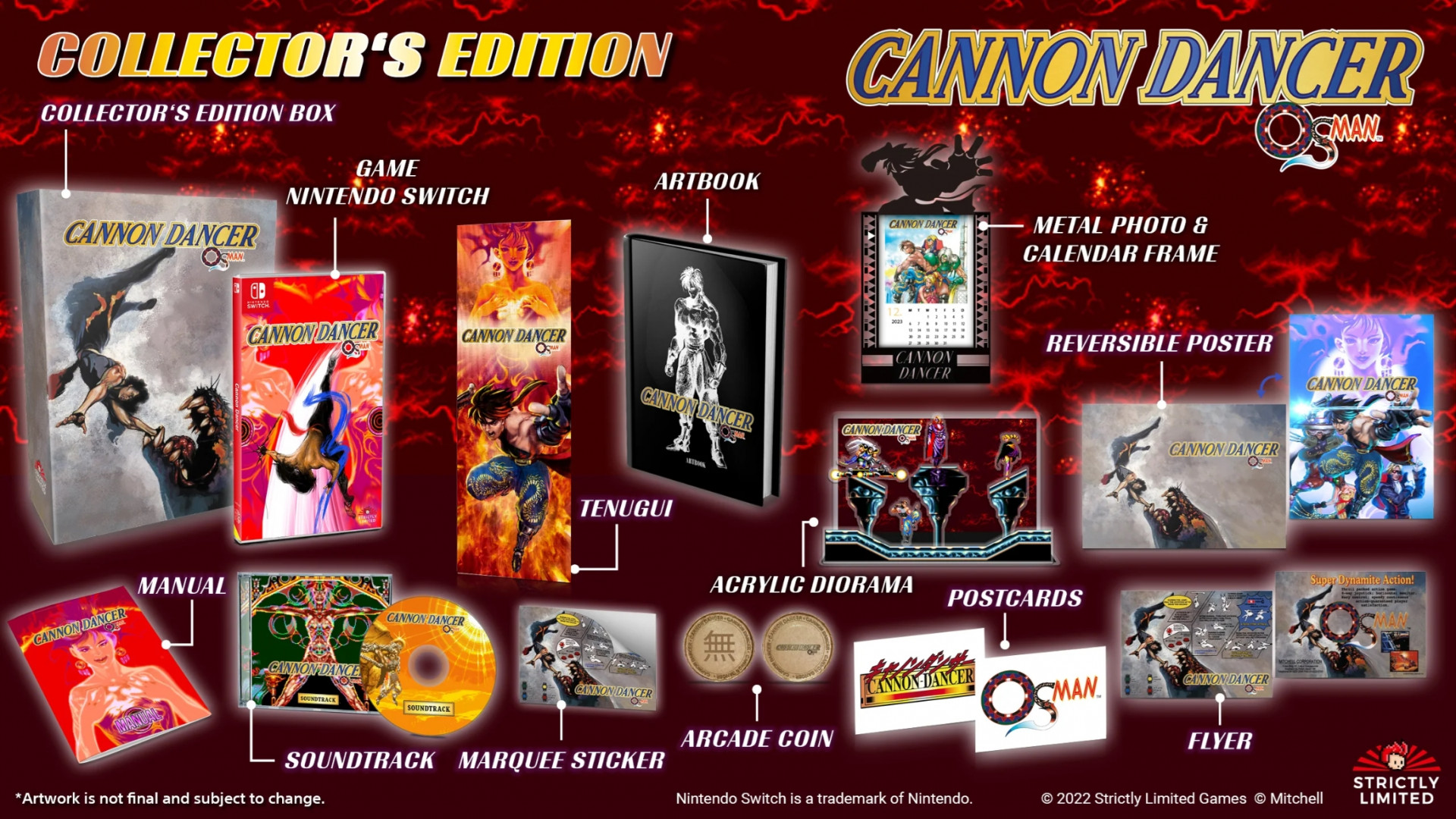 Cannon Dancer: Osman - Collector's Edition (Strictly Limited) (Switch), Atlus