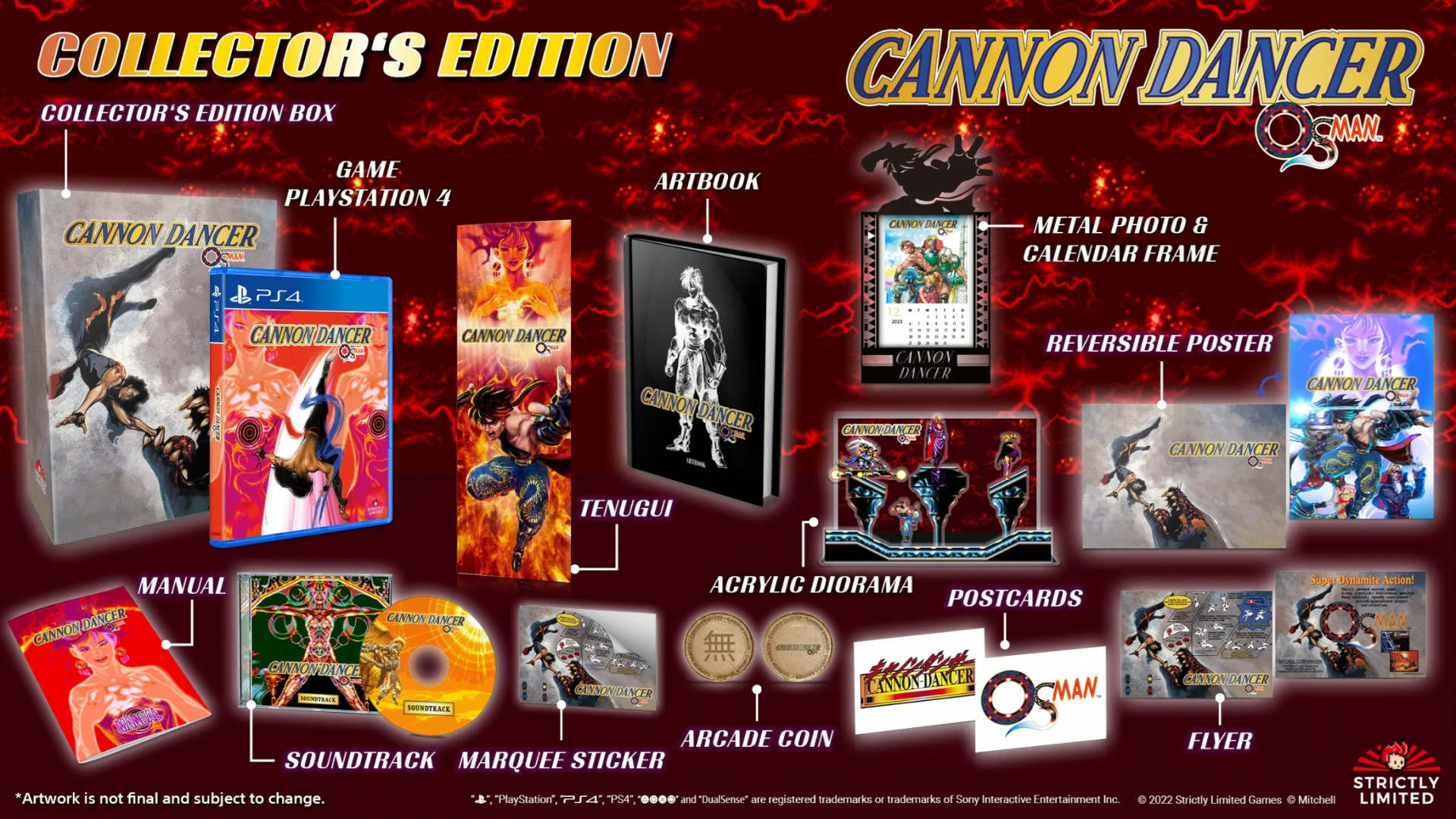 Cannon Dancer: Osman - Collector's Edition (Strictly Limited) (PS4), Atlus