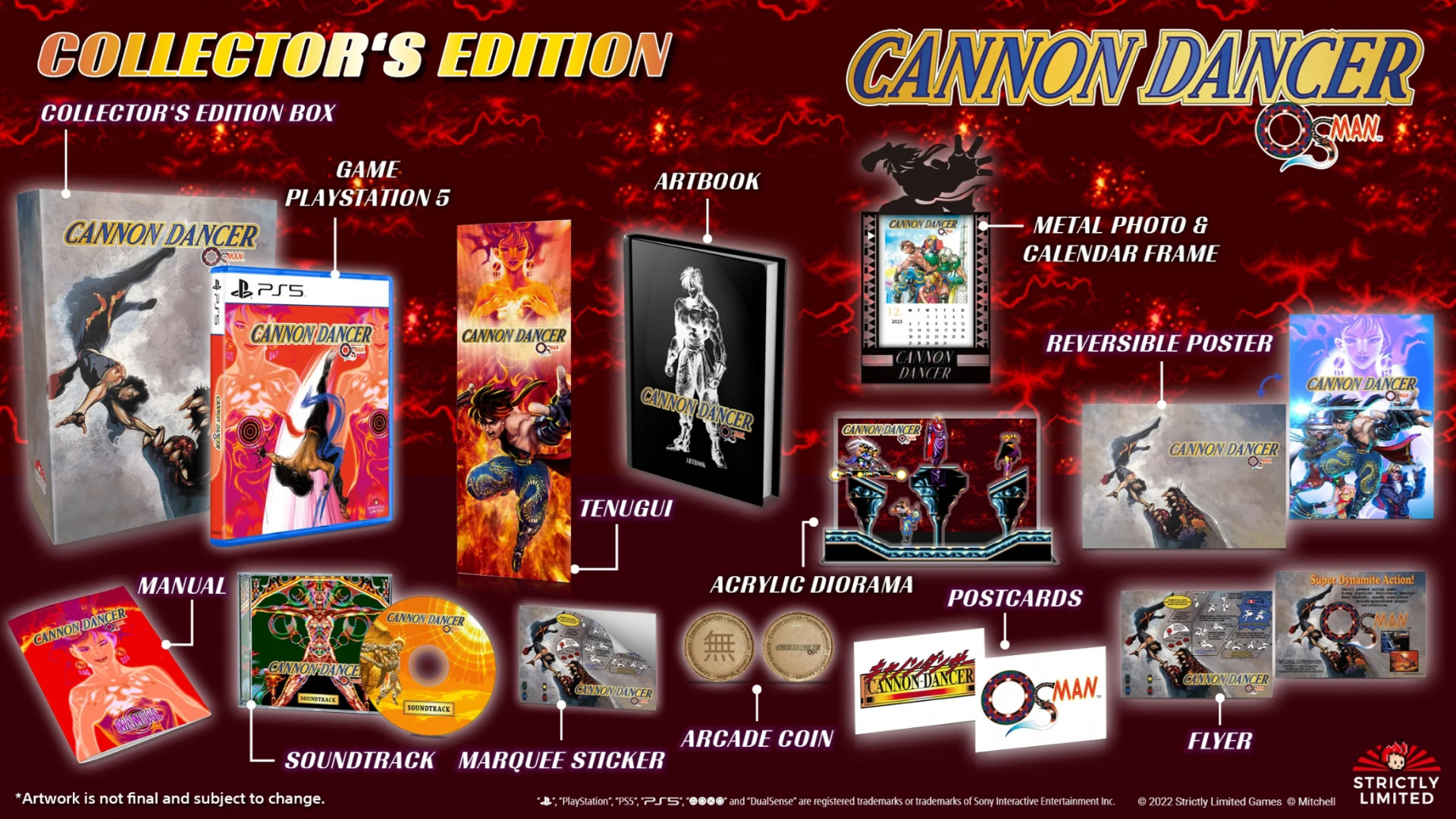 Cannon Dancer: Osman - Collector's Edition (Strictly Limited) (PS5), Atlus