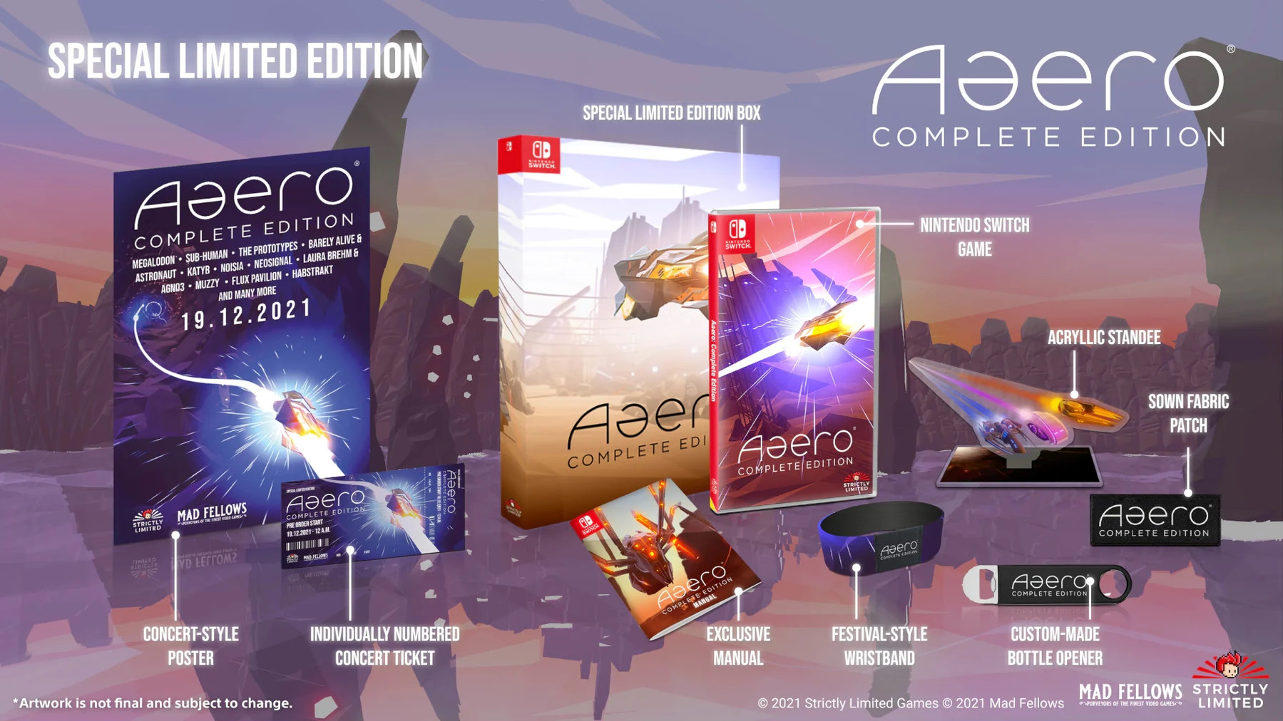 Aaero - Complete Edition - Special Limited Edition (Strictly Limited) (Switch), Strictly Limited Games