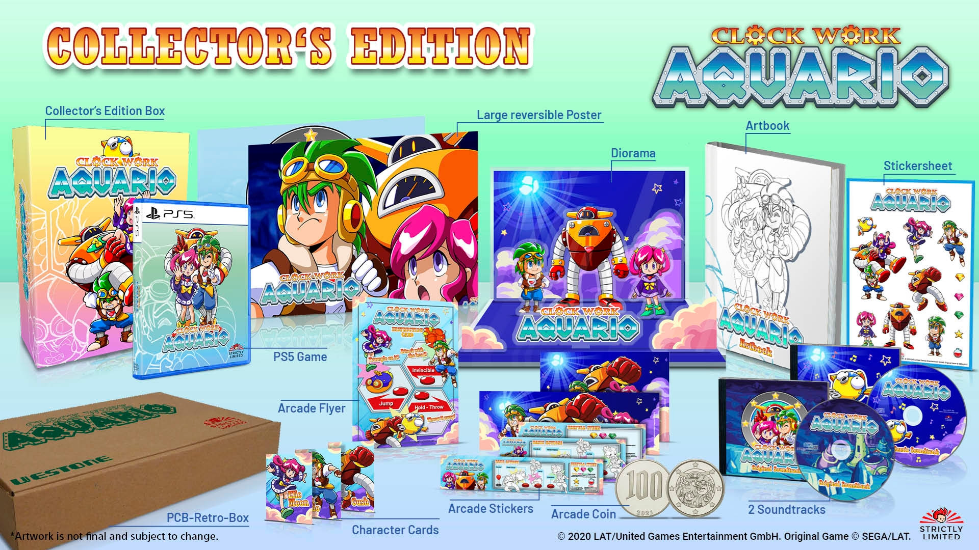 Clockwork Aquario - Collector's Edition (Strictly Limited) (PS5), Strictly Limited Games