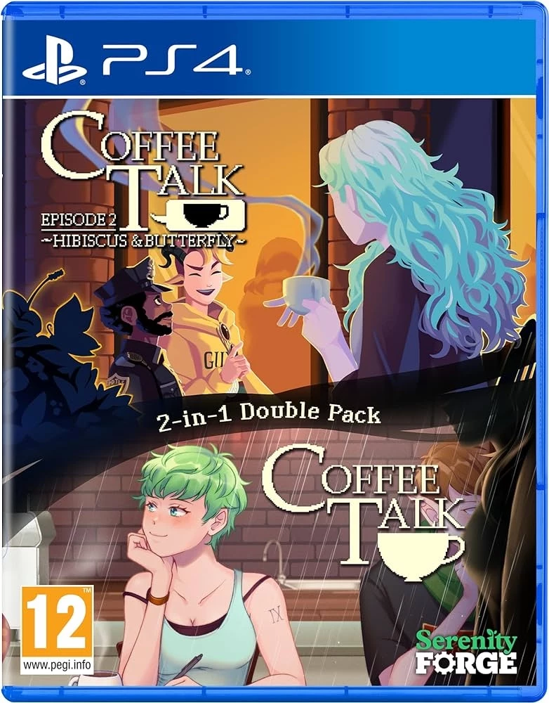 Coffee Talk 1 & 2 Double Pack (PS4), Serenity Forge