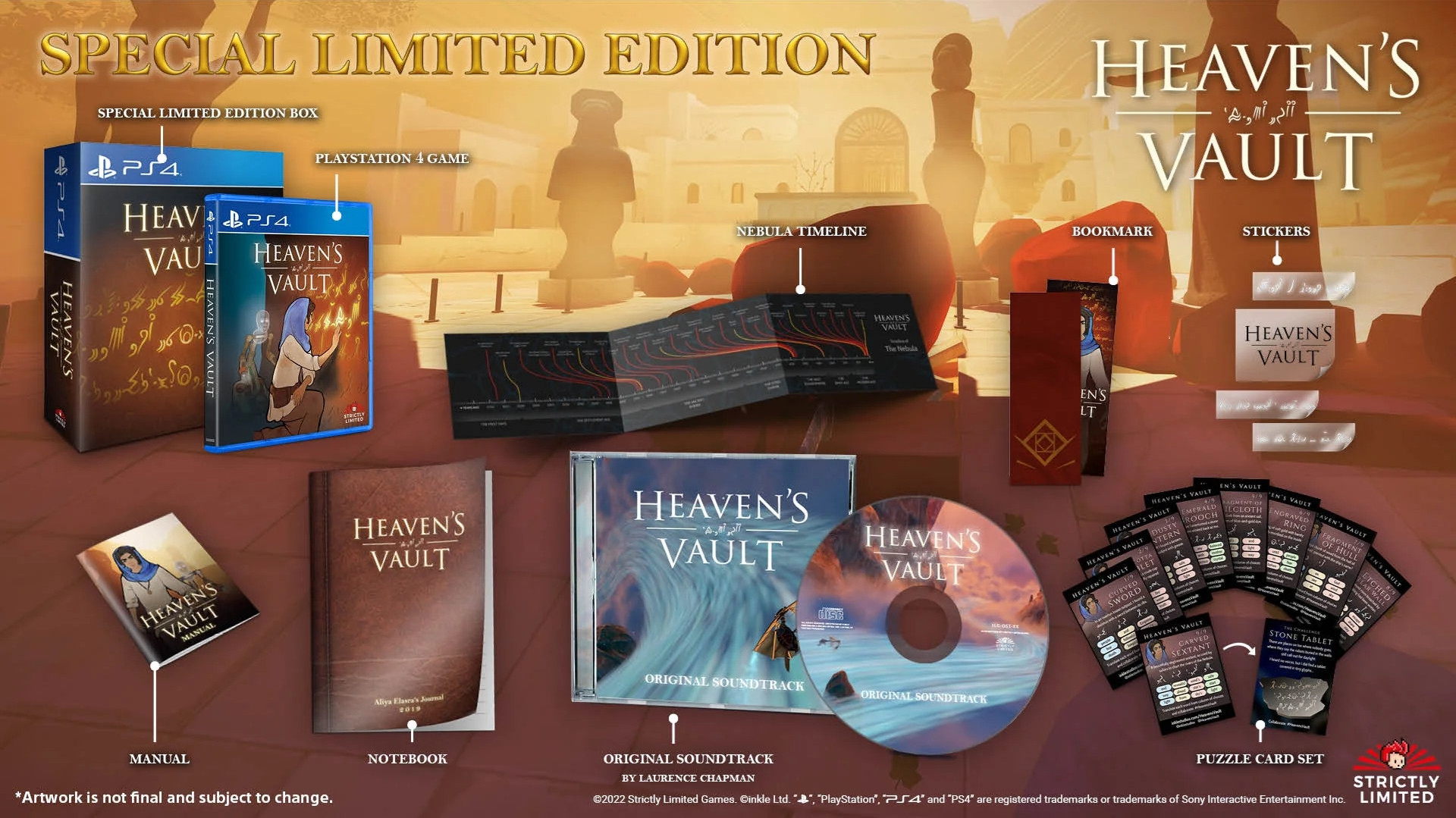 Heaven's Vault - Special Limited Edition (Strictly Limited) (PS4), Inkle