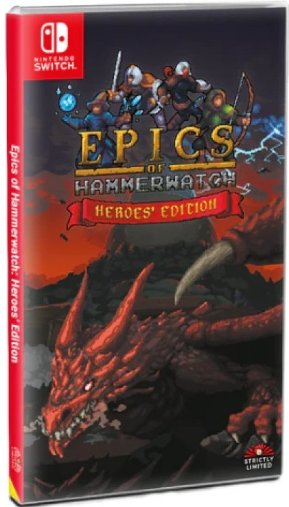 Epics of Hammerwatch - Heroes Edition (Strictly Limited) (Switch), CrackShell, Blitworks