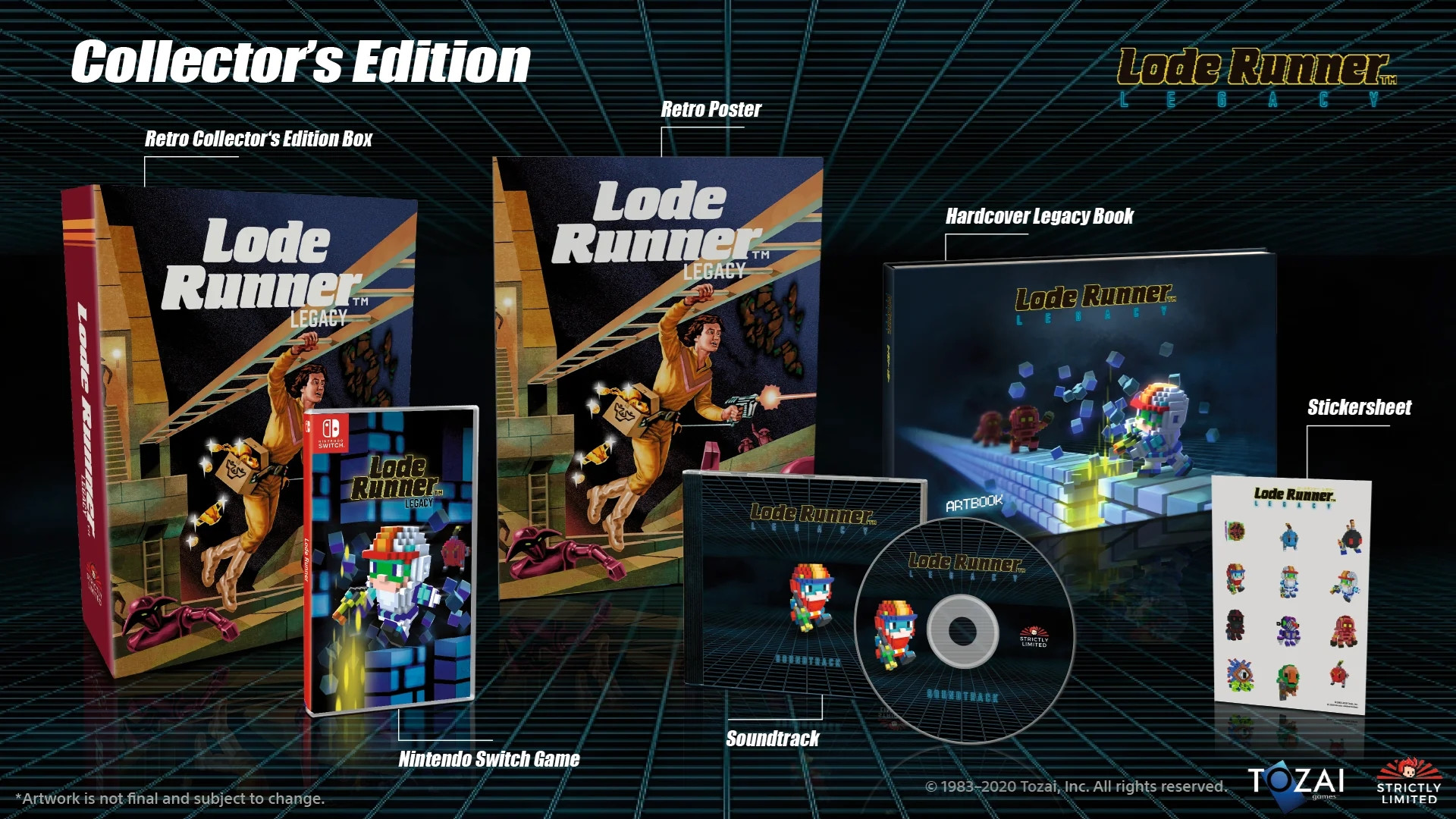 Lode Runner Legacy - Collector's Edition (Strictly Limited) (Switch), Tozai Games