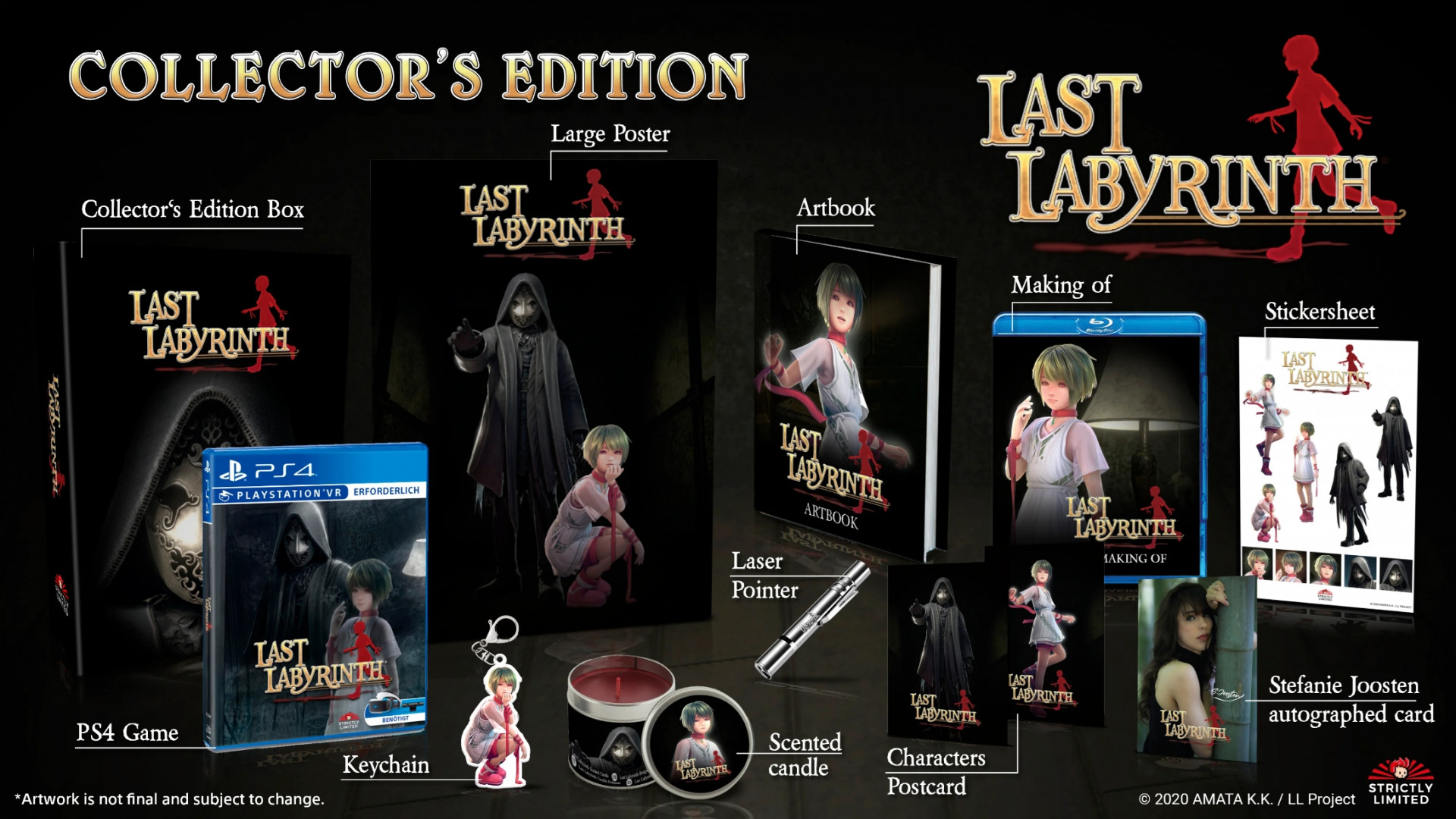 Last Labyrinth - Collector's Edition (PSVR) (Strictly Limited) (PS4), Amata K.K.
