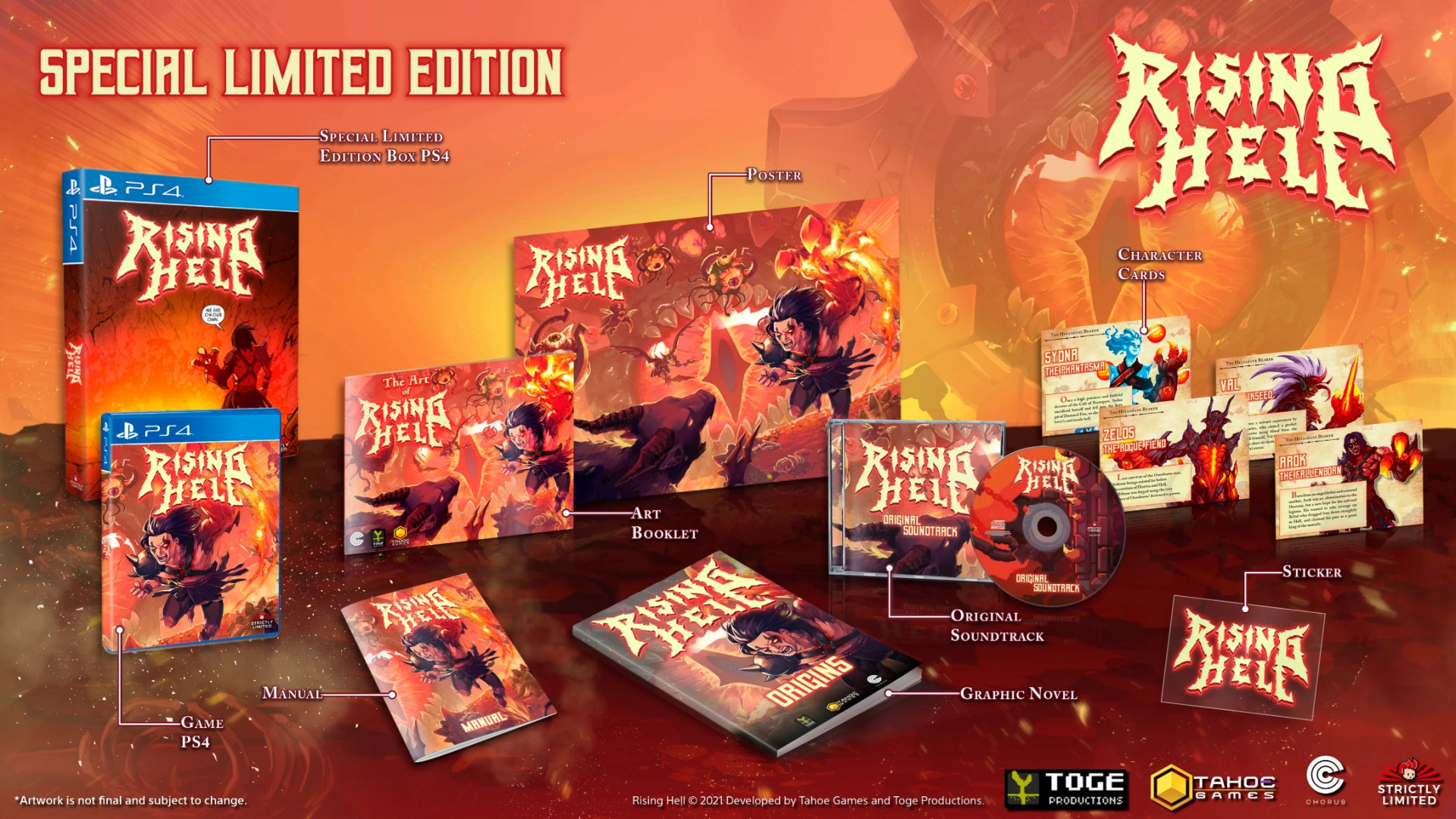 Rising Hell - Special Limited Edition (Strictly Limited) (PS4), Tahoc Games
