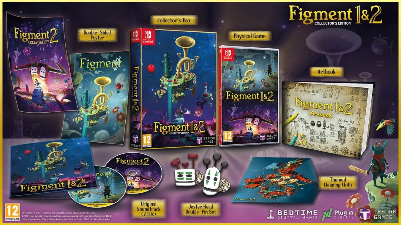 Figment 1 & 2 - Collector's Edition (Switch), Tesura Games