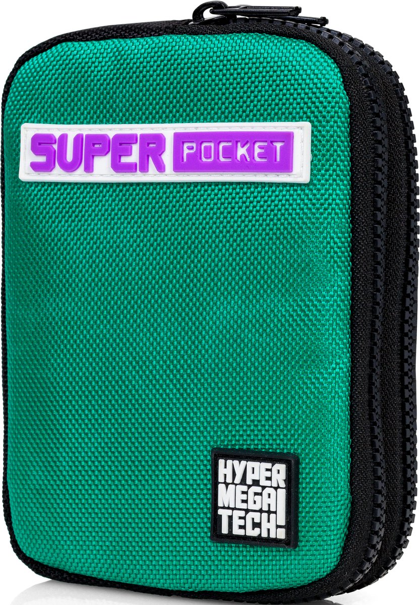 Super Pocket Handheld Beschermhoes (Groen/ Zwart) (hardware), HyperMegaTech