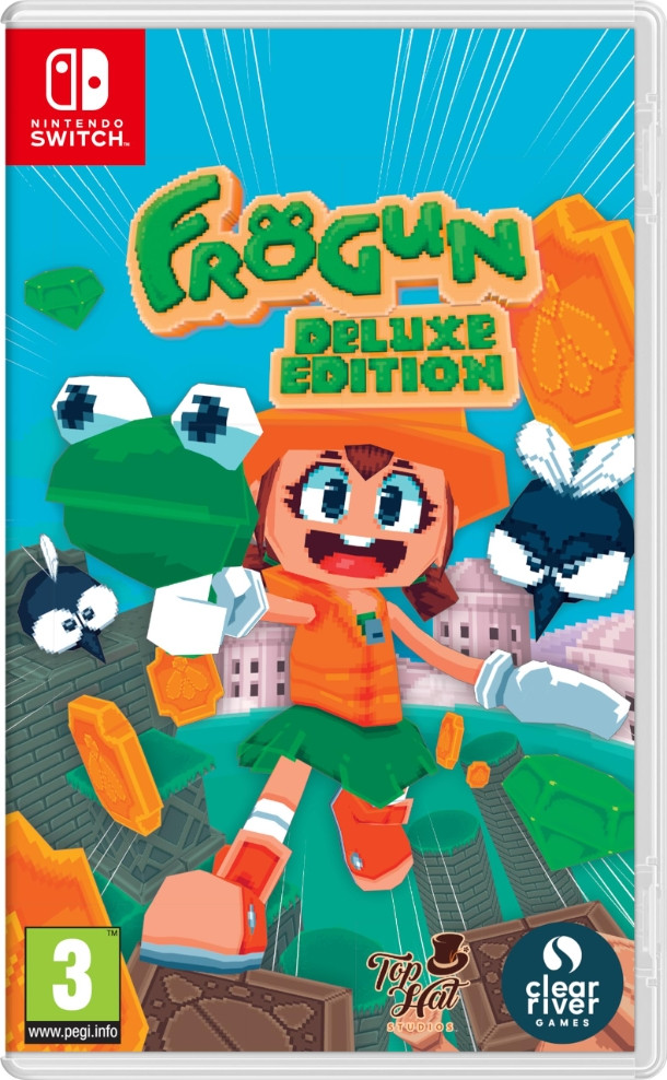 Frogun - Deluxe Edition (Switch), Clear River Games