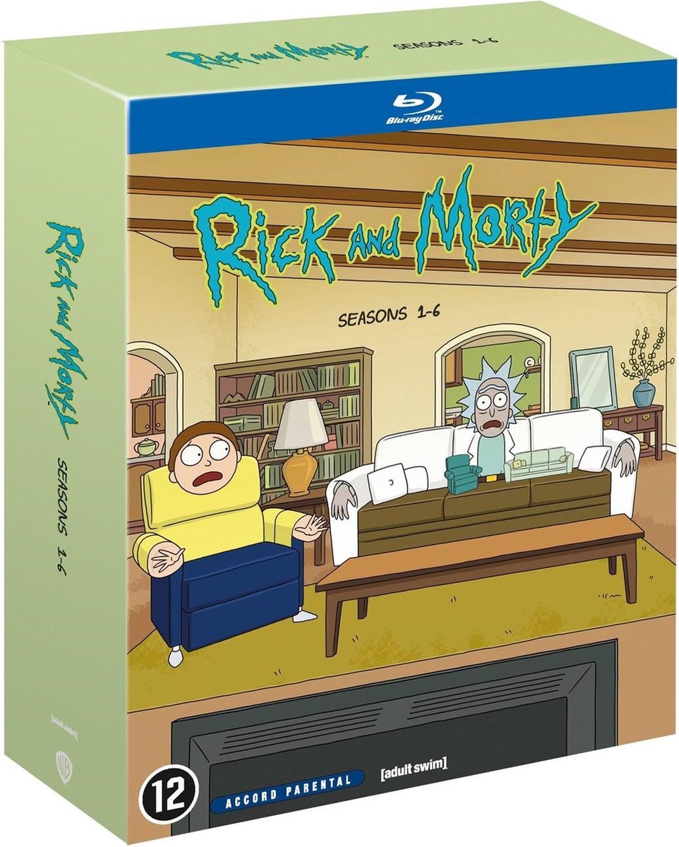 Rick and Morty Seizoen 1-6 (Blu-ray), Dan Harmon